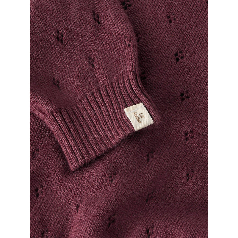 Lil'Atelier Cardigan NIMI - Catawba Grape-Cardigan-Lil'Atelier-Ollifant.dk