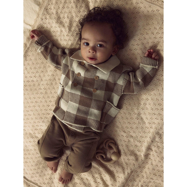 Lil'Atelier Cardigan ROBO - Sepia Tint-Cardigan-Lil'Atelier-Ollifant.dk