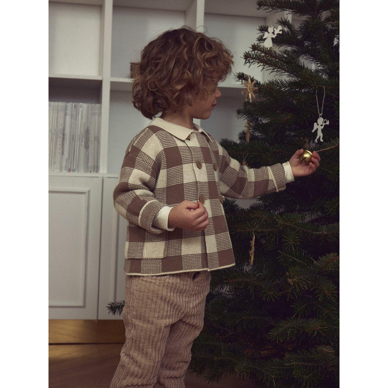 Lil'Atelier Cardigan ROBO - Sepia Tint-Cardigan-Lil'Atelier-Ollifant.dk