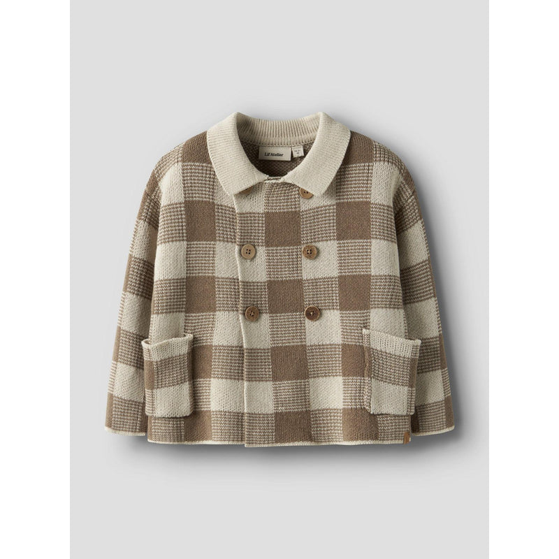 Lil'Atelier Cardigan ROBO - Sepia Tint-Cardigan-Lil'Atelier-Ollifant.dk