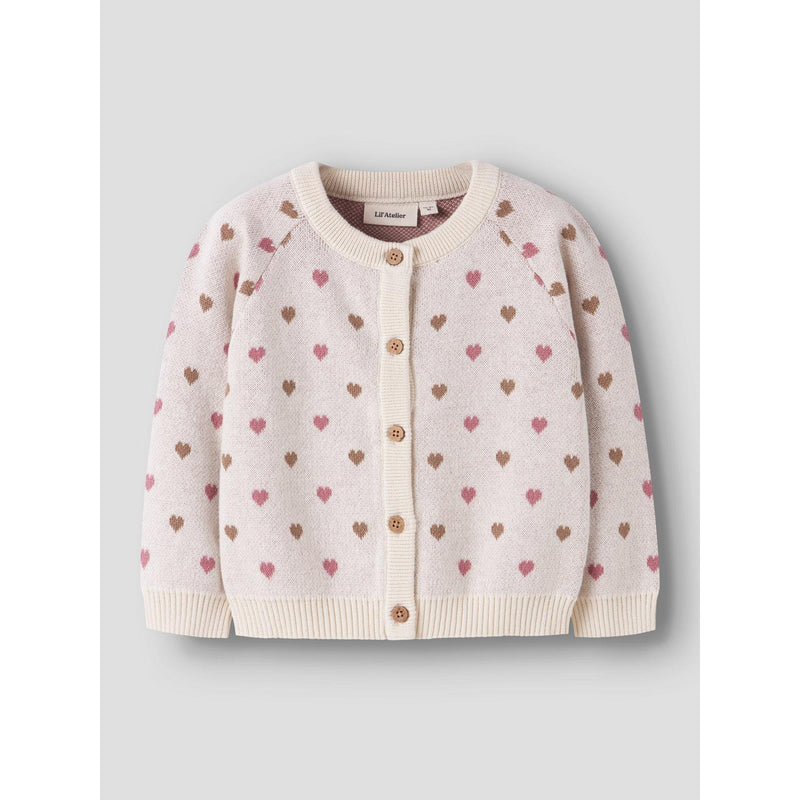 Lil'Atelier Cardigan SARAN - Sepia Tint-Cardigan-Lil'Atelier-Ollifant.dk
