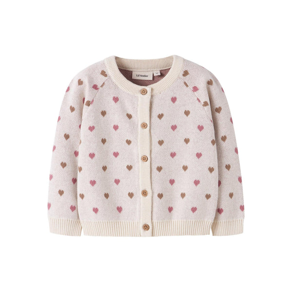 Lil'Atelier Cardigan SARAN - Sepia Tint-Cardigan-Lil'Atelier-Ollifant.dk