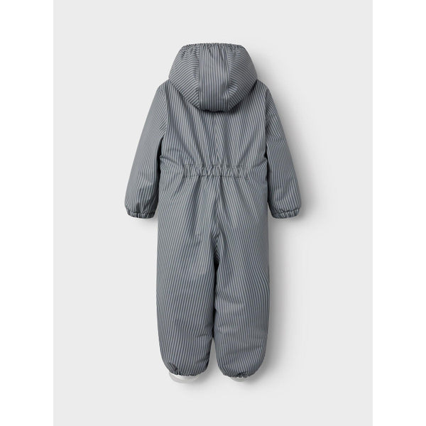 Lil'Atelier Gummiflyverdragt LADRY10 SNOWSUIT - Ultimate Grey-Flyverdragt-Lil'Atelier-Ollifant.dk