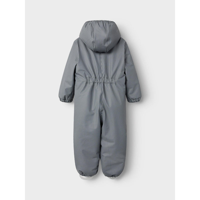 Lil'Atelier Gummiflyverdragt LADRY10 SNOWSUIT - Ultimate Grey-Flyverdragt-Lil'Atelier-Ollifant.dk