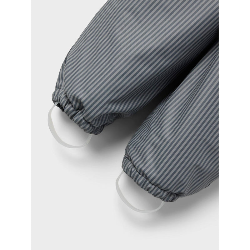 Lil'Atelier Gummiflyverdragt LADRY10 SNOWSUIT - Ultimate Grey-Flyverdragt-Lil'Atelier-Ollifant.dk