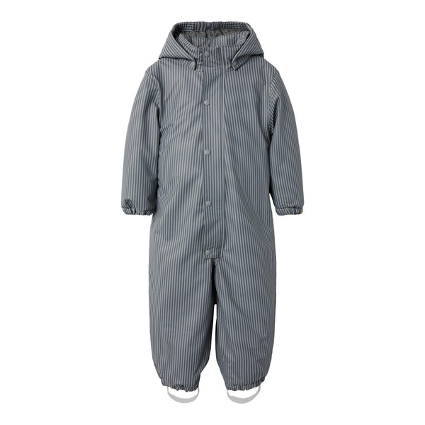 Lil'Atelier Gummiflyverdragt LADRY10 SNOWSUIT - Ultimate Grey-Flyverdragt-Lil'Atelier-Ollifant.dk