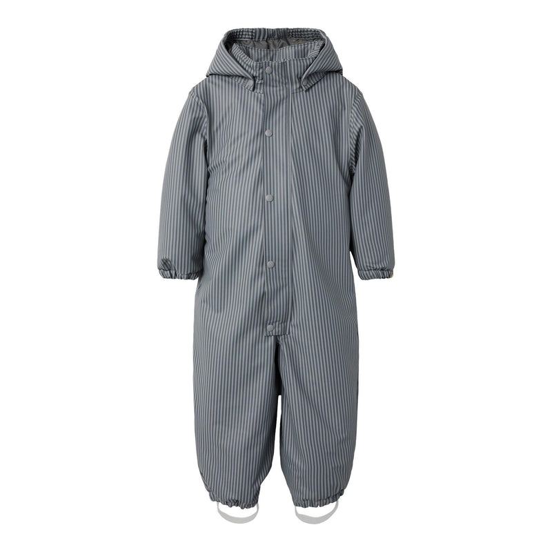 Lil'Atelier Gummiflyverdragt LADRY10 SNOWSUIT - Ultimate Grey-Flyverdragt-Lil'Atelier-Ollifant.dk