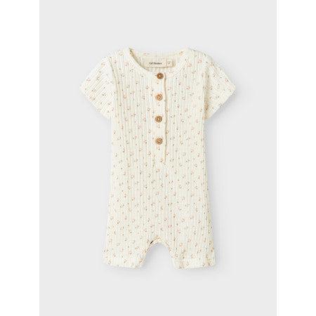 Lil'Atelier Heldragt HULLA SS - Coconut Milk-heldragt-Lil'Atelier-Ollifant.dk