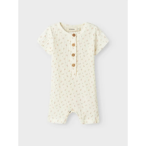 Lil'Atelier Heldragt HULLA SS - Coconut Milk-heldragt-Lil'Atelier-Ollifant.dk