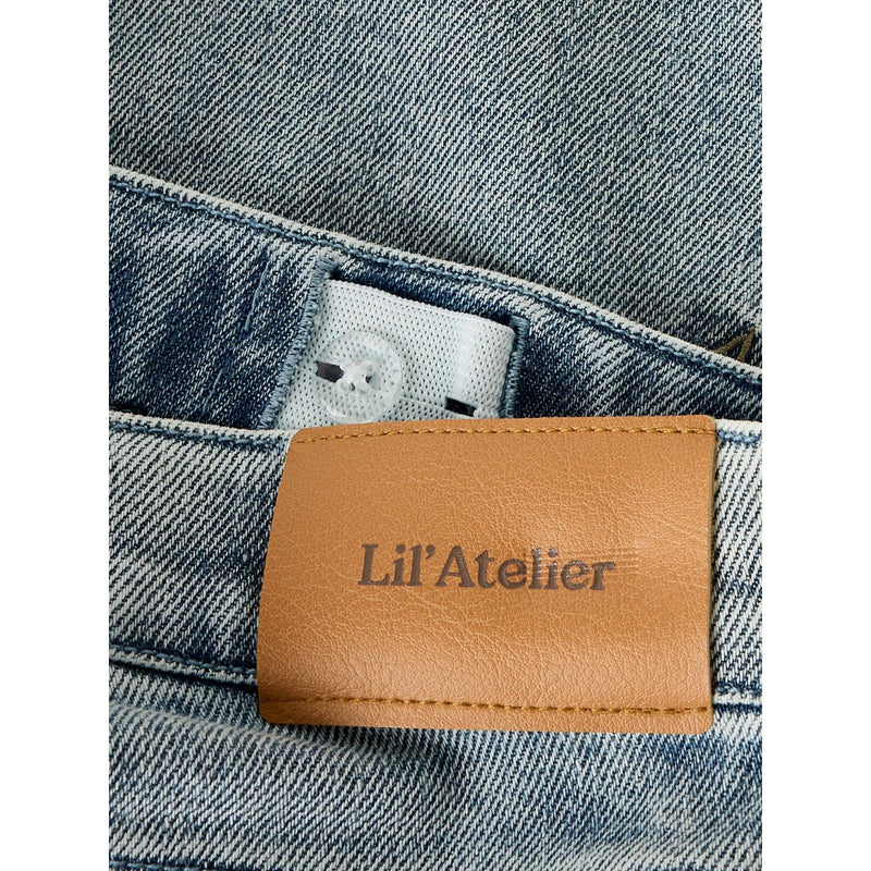 Lil'Atelier Jeans DARLEE - Flower EMB-Bukser-Lil'Atelier-Ollifant.dk