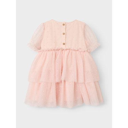 Lil'Atelier Kjole FRILLA - Peach Blush-kjole-Lil'Atelier-Ollifant.dk