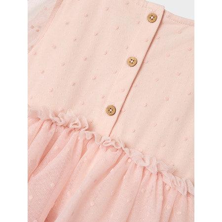 Lil'Atelier Kjole FRILLA - Peach Blush-kjole-Lil'Atelier-Ollifant.dk