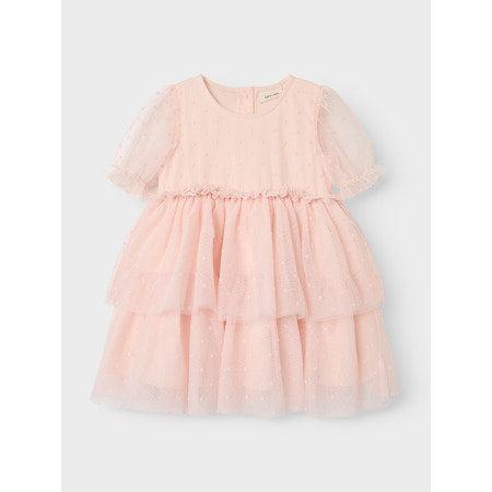 Lil'Atelier Kjole FRILLA - Peach Blush-kjole-Lil'Atelier-Ollifant.dk