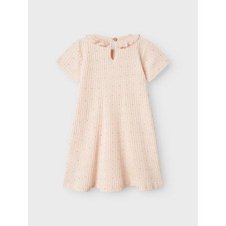 Lil'Atelier kjole HULLA HUA SS - Peach Blush-kjole-Lil'Atelier-Ollifant.dk