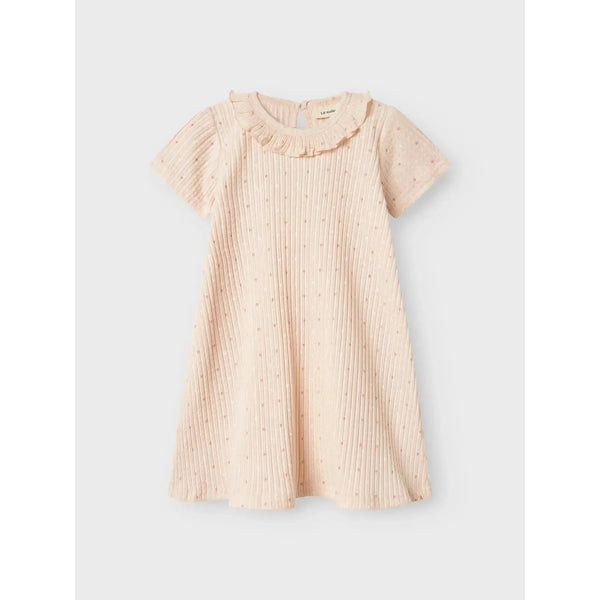 Lil'Atelier kjole HULLA HUA SS - Peach Blush-kjole-Lil'Atelier-Ollifant.dk