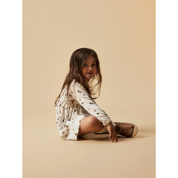 Lil'Atelier kjole LAVO EMI - Coconut Milk-Kjole-Lil'Atelier-Ollifant.dk