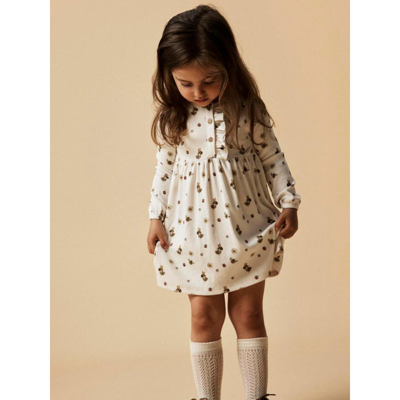 Lil'Atelier kjole LAVO EMI - Coconut Milk-Kjole-Lil'Atelier-Ollifant.dk