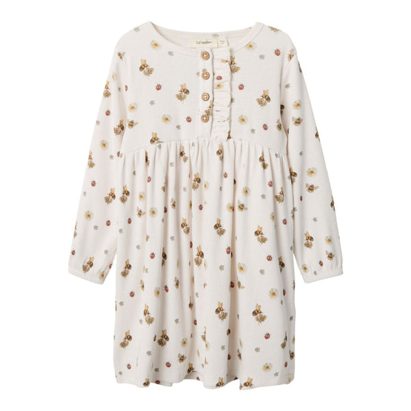Lil'Atelier kjole LAVO EMI - Coconut Milk-Kjole-Lil'Atelier-Ollifant.dk