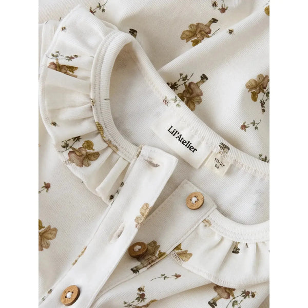 Lil'Atelier kjole LAYO LOA - Coconut milk-kjole-Lil'Atelier-Ollifant.dk