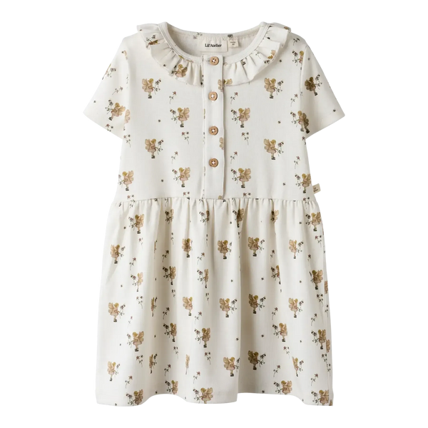Lil'Atelier kjole LAYO LOA - Coconut milk-kjole-Lil'Atelier-Ollifant.dk