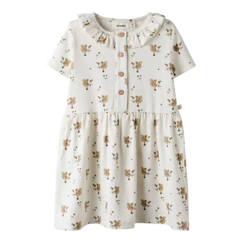 Lil'Atelier kjole LAYO LOA - Coconut milk-kjole-Lil'Atelier-Ollifant.dk