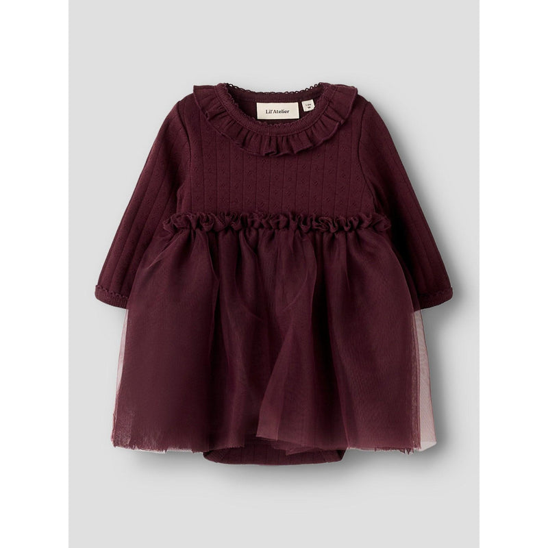 Lil'Atelier kjole SOLANGE - Catawba Grape-kjole-Lil'Atelier-Ollifant.dk