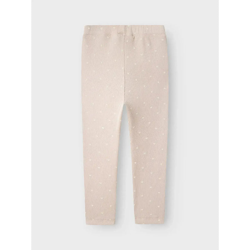Lil'Atelier Leggings GAGO NOOS - Gray Morn Heart-Leggings-Lil'Atelier-Ollifant.dk