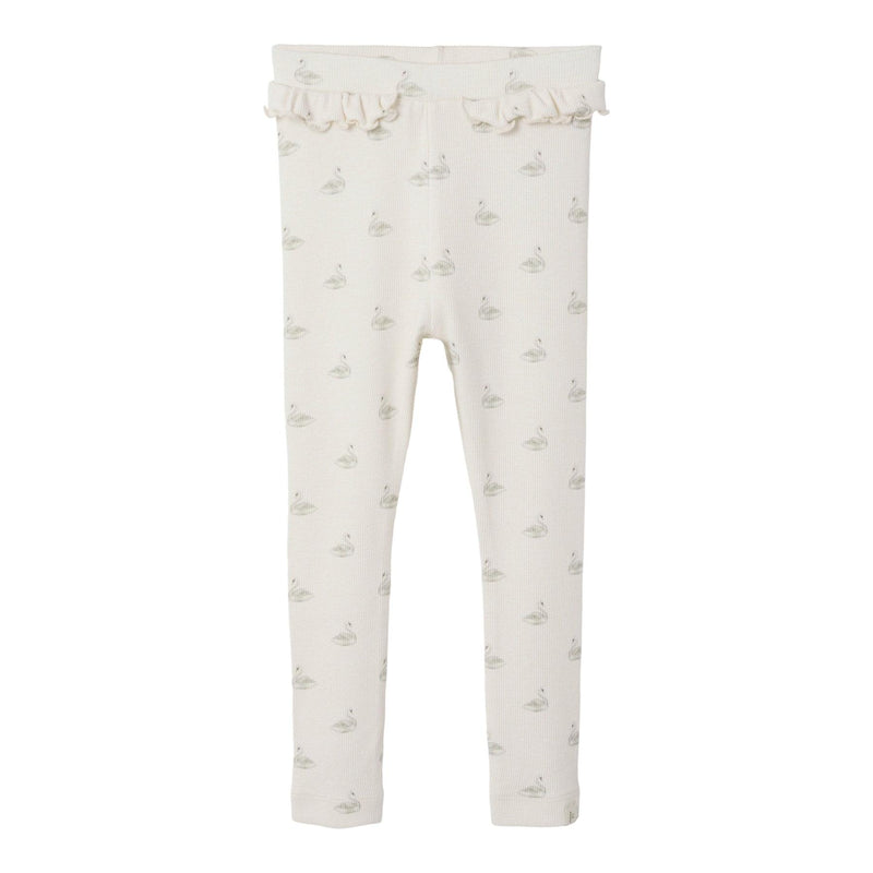 Lil'Atelier Leggings GAVO EFI - Swan-Leggings-Lil'Atelier-Ollifant.dk