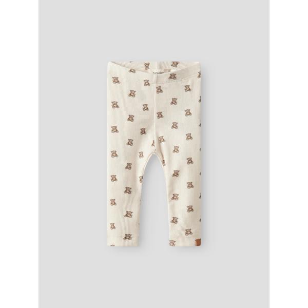 Lil'Atelier Leggings GAVO - Turtledove Teddy Bear-Leggings-Lil'Atelier-Ollifant.dk