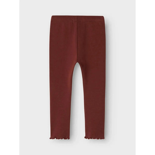 Lil'Atelier Leggings GAYO FIA - Hot Chocolate-Leggings-Lil'Atelier-Ollifant.dk