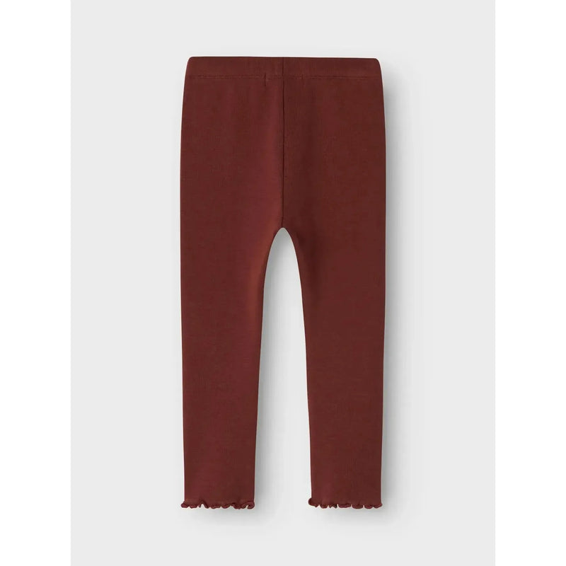 Lil'Atelier Leggings GAYO FIA - Hot Chocolate-Leggings-Lil'Atelier-Ollifant.dk