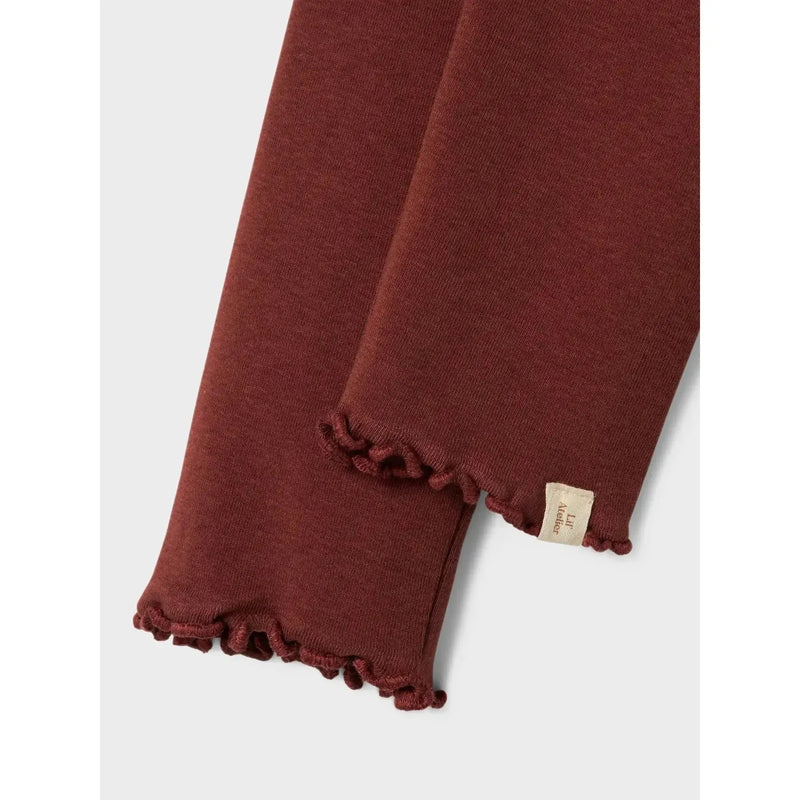 Lil'Atelier Leggings GAYO FIA - Hot Chocolate-Leggings-Lil'Atelier-Ollifant.dk