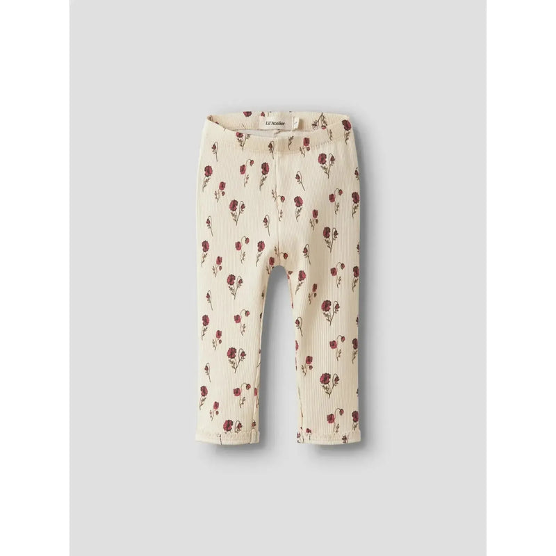 Lil'Atelier Leggings LAVO EKI - Turtledove-Leggings-Lil'Atelier-Ollifant.dk