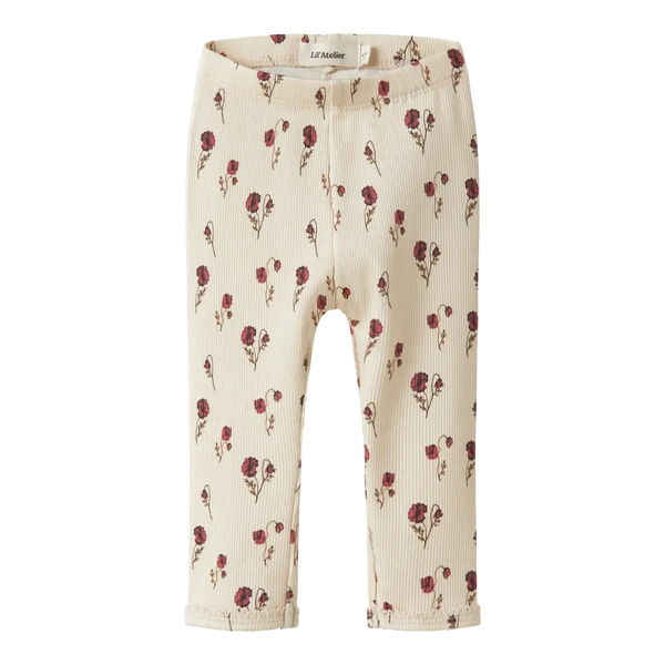 Lil'Atelier Leggings LAVO EKI - Turtledove-Leggings-Lil'Atelier-Ollifant.dk