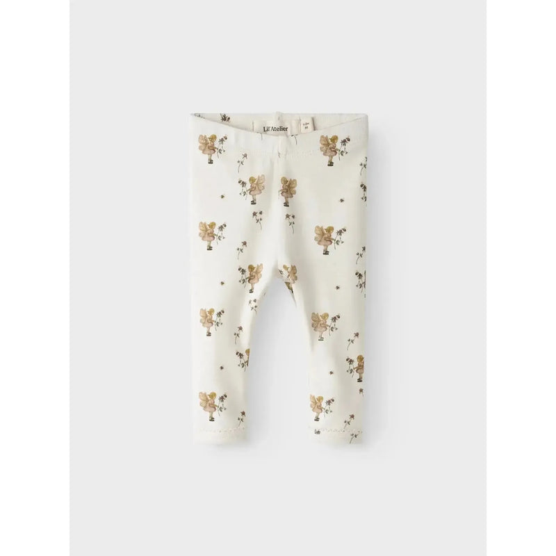 Lil'Atelier Leggings LAYO SIN - Coconut milk-Leggings-Lil'Atelier-Ollifant.dk