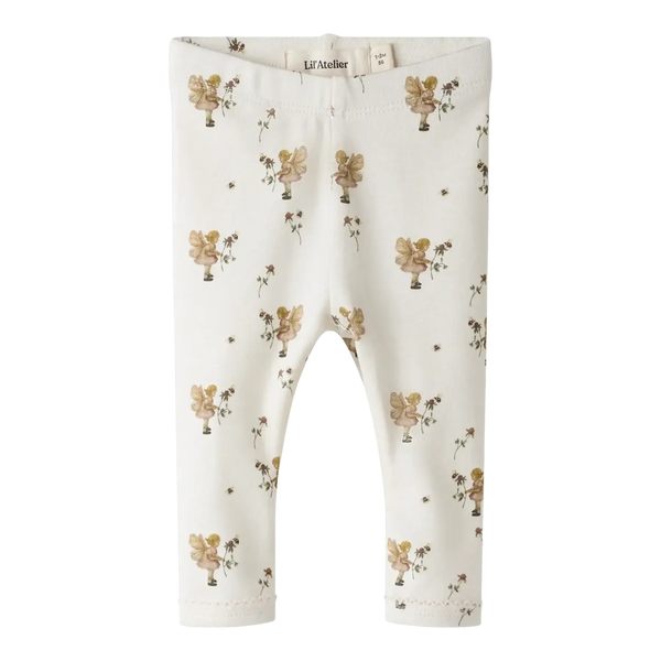 Lil'Atelier Leggings LAYO SIN - Coconut milk-Leggings-Lil'Atelier-Ollifant.dk
