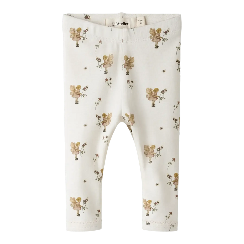 Lil'Atelier Leggings LAYO SIN - Coconut milk-Leggings-Lil'Atelier-Ollifant.dk
