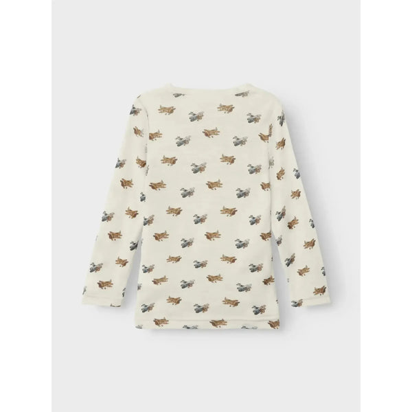 Lil'Atelier Leggings NALU ULD - Turtledove Fly-Bluser-Lil'Atelier-Ollifant.dk