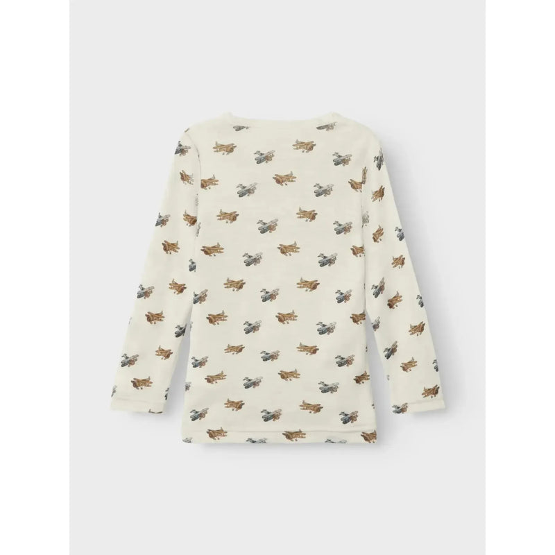 Lil'Atelier Leggings NALU ULD - Turtledove Fly-Bluser-Lil'Atelier-Ollifant.dk