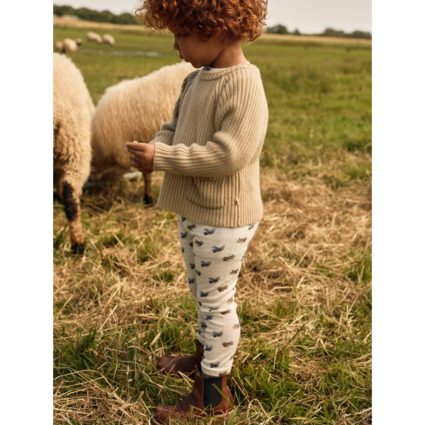 Lil'Atelier Leggings NALU ULD - Turtledove Fly-Leggings-Lil'Atelier-Ollifant.dk