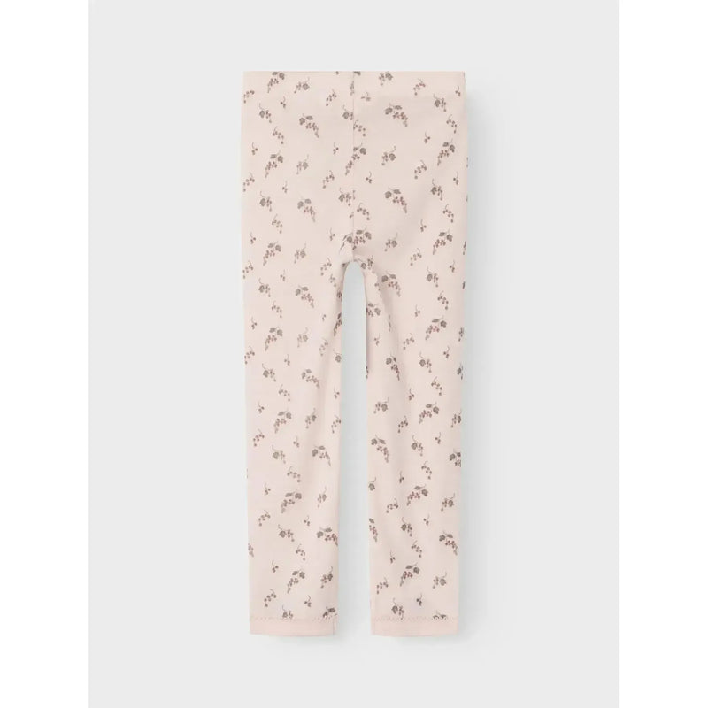 Lil'Atelier Leggings NOEL NIA ULD - Berry-Leggings-uld-Ollifant.dk