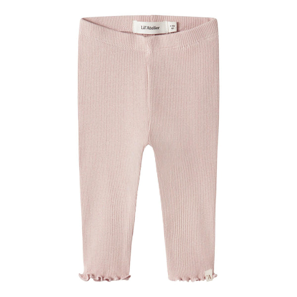 Lil'Atelier Leggings NORA - Cameo Rose-Leggings-Lil'Atelier-Ollifant.dk