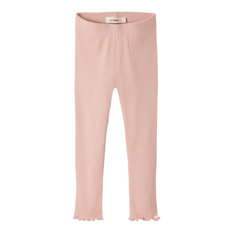 Lil'Atelier Leggings NORA - Cameo Rose-Leggings-Lil'Atelier-Ollifant.dk