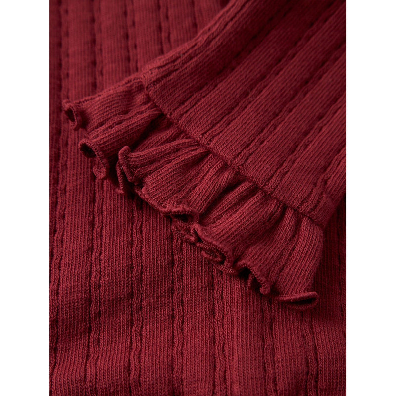 Lil'Atelier Leggings RITA - Red Dhalia-Leggings-Lil'Atelier-Ollifant.dk