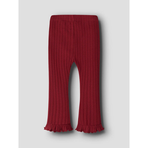 Lil'Atelier Leggings RITA SIG - Red Dhalia-Leggings-Lil'Atelier-Ollifant.dk