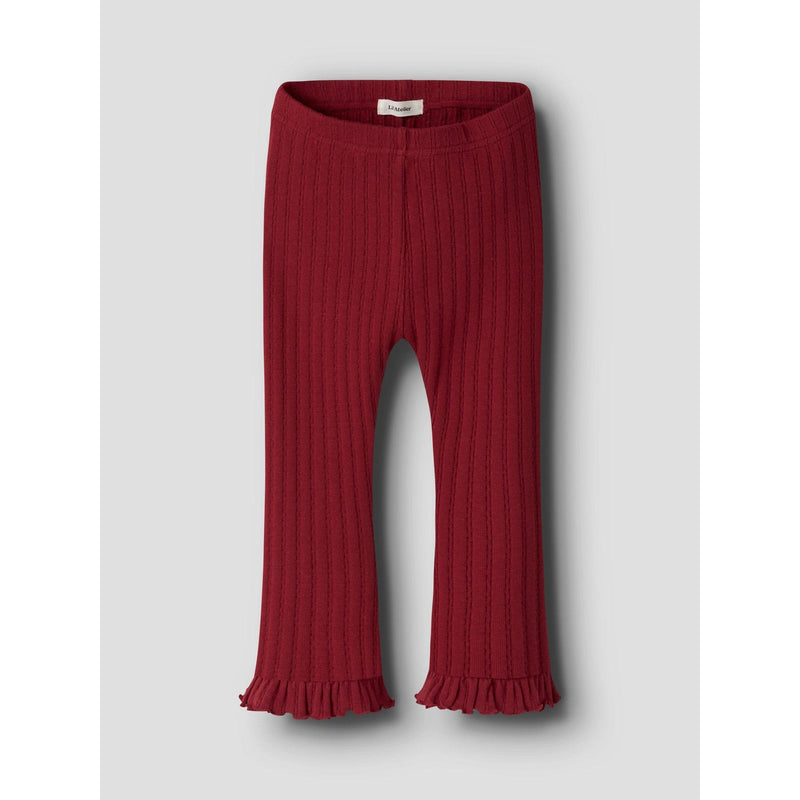 Lil'Atelier Leggings RITA SIG - Red Dhalia-Leggings-Lil'Atelier-Ollifant.dk