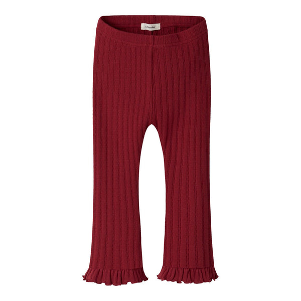 Lil'Atelier Leggings RITA SIG - Red Dhalia-Leggings-Lil'Atelier-Ollifant.dk