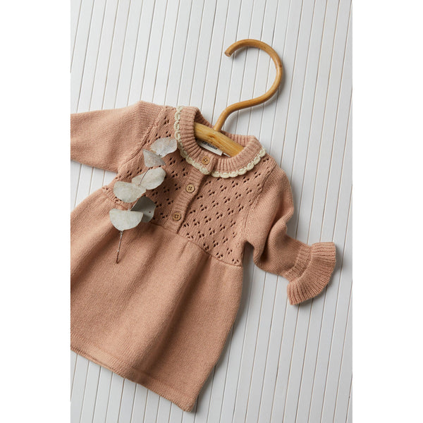 lil'atelier - LORO LS KNIT DRESS LIL - sirocco-Kjole-Lil'Atelier-Ollifant.dk