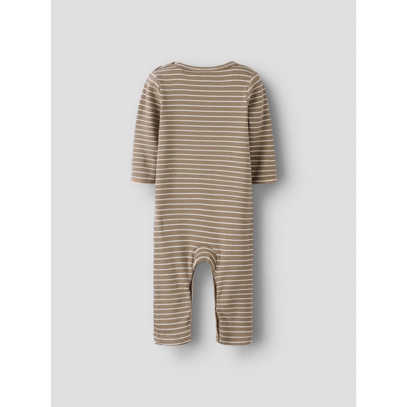 Lil'Atelier Natdragt GAGO - Sepia Tint Stripes-Nattøj-Lil'Atelier-Ollifant.dk