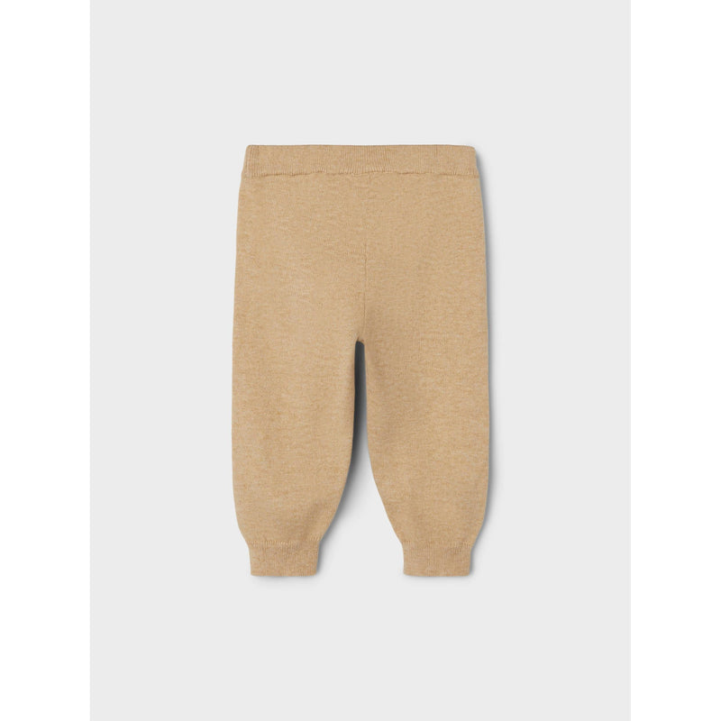 lil'atelier - NINA KNIT PANT LIL - warm sand-Bukser-Lil'Atelier-Ollifant.dk